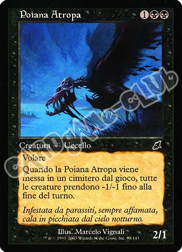 063 / 143 Poiana Atropa comune (IT) -NEAR MINT-