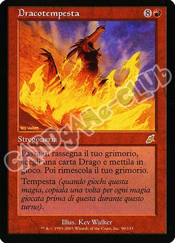 090 / 143 Dracotempesta rara (IT) -NEAR MINT-