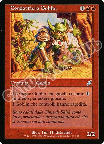 097 / 143 Condottiero Goblin non comune (IT) -NEAR MINT-
