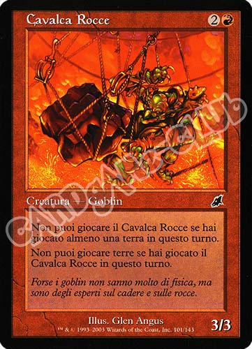 101 / 143 Cavalca Rocce comune (IT) -NEAR MINT-