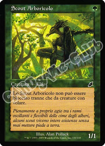 130 / 143 Scout Arboricolo comune (IT) -NEAR MINT-