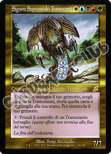139 / 143 Signore Supremo dei Tramutanti rara (IT) -NEAR MINT-