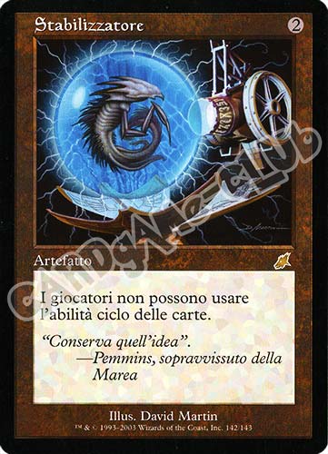 142 / 143 Stabilizzatore rara (IT) -NEAR MINT-