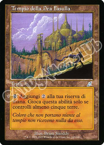 143 / 143 Tempio della Dea Fasulla non comune (IT) -NEAR MINT-