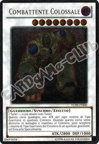TU05-IT000 Combattente Colossale rara ultimate (IT) -NEAR MINT-