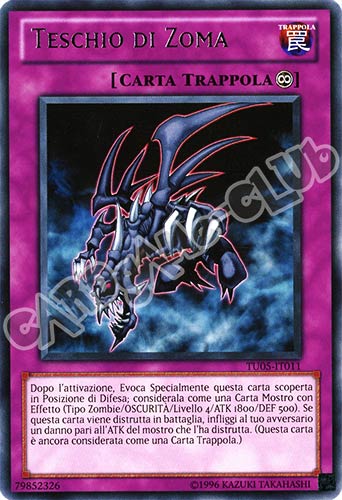 TU05-IT011 Teschio di Zoma rara (IT) -NEAR MINT-