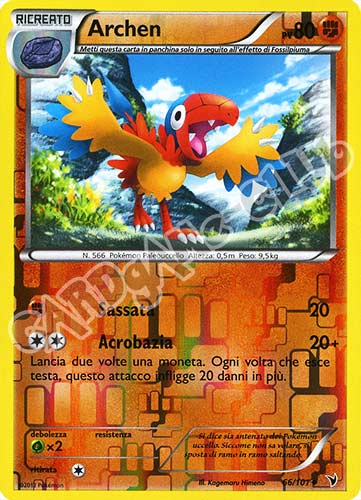 066 / 101 Archen non comune foil reverse (IT) -NEAR MINT-