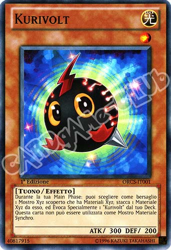 ORCS-IT001 Kurivolt comune 1a Edizione (IT) -NEAR MINT-