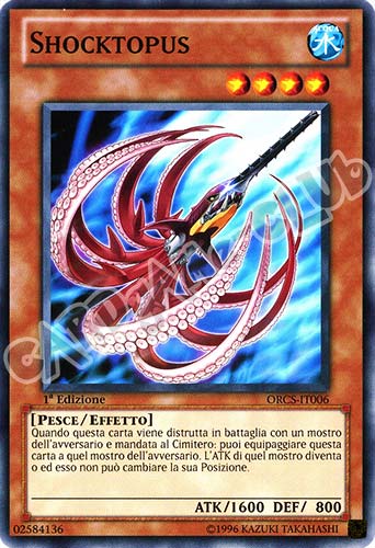 ORCS-IT006 Shocktopus comune 1a Edizione (IT) -NEAR MINT-