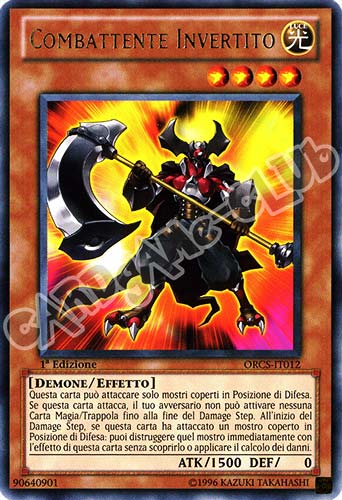 ORCS-IT012 Combattente Invertito rara 1a Edizione (IT) -NEAR MINT-