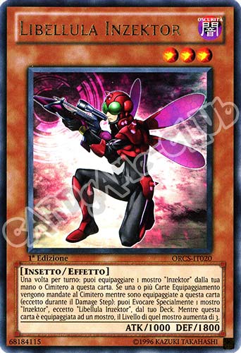 ORCS-IT020 Libellula Inzektor rara 1a Edizione (IT) -GOOD-