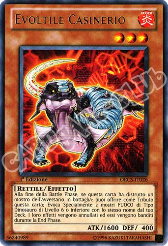 ORCS-IT026 Evoltile Casinerio rara 1a Edizione (IT) -NEAR MINT-