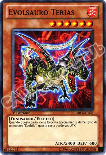 ORCS-IT028 Evolsauro Terias comune 1a Edizione (IT) -NEAR MINT-