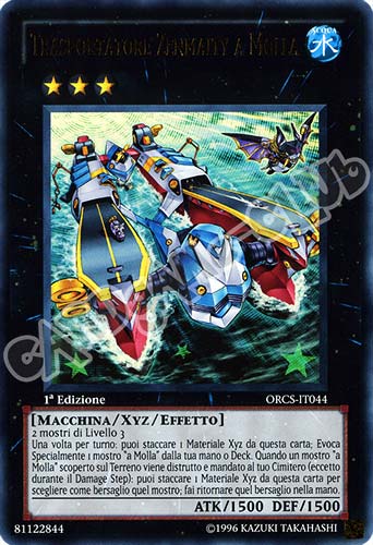 ORCS-IT044 Trasportatore Zenmaity a Molla ultra rara 1a Edizione (IT) -NEAR MINT-