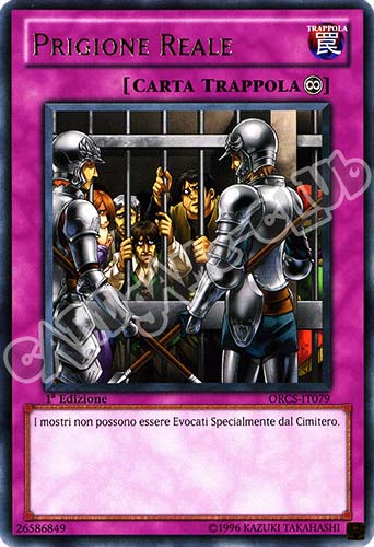 ORCS-IT079 Prigione Reale rara 1a Edizione (IT) -GOOD-