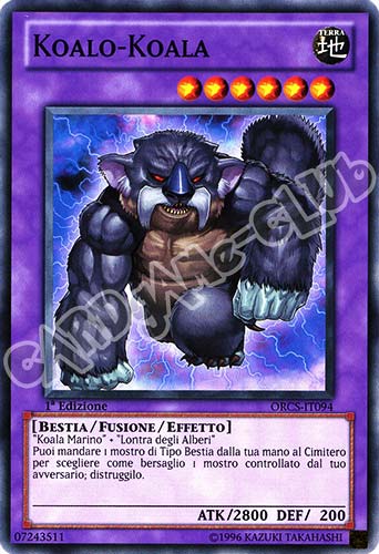 ORCS-IT094 Koalo-Koala comune 1a Edizione (IT) -NEAR MINT-