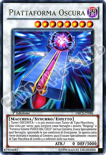 ORCS-IT096 Piattaforma Oscura rara 1a Edizione (IT) -NEAR MINT-