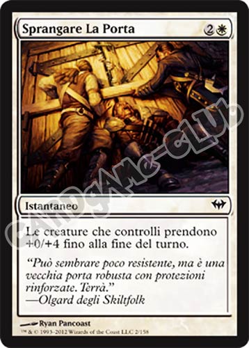 002 / 158 Sprangare La Porta comune (IT) -NEAR MINT-
