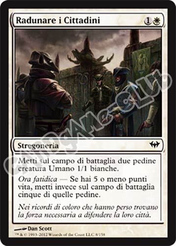 008 / 158 Radunare i Cittadini comune (IT) -NEAR MINT-