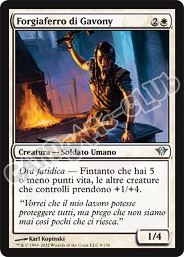 009 / 158 Forgiaferro di Govony non comune (IT) -NEAR MINT-