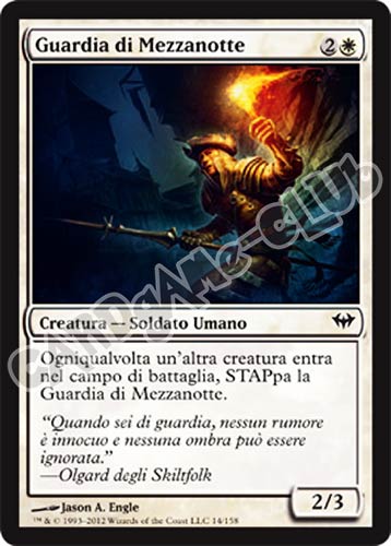 014 / 158 Guardia di Mezzanotte comune (IT) -NEAR MINT-