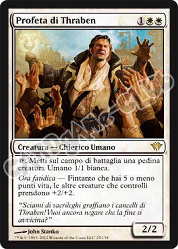 025 / 158 Profeta di Thraben rara (IT) -NEAR MINT-