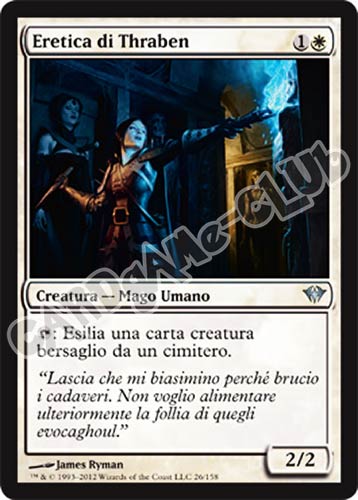 026 / 158 Eretica di Thraben non comune (IT) -NEAR MINT-