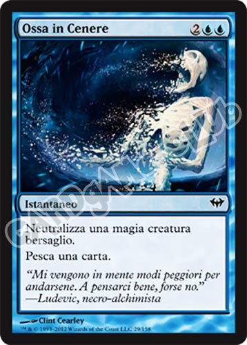 029 / 158 Ossa in Cenere comune (IT) -NEAR MINT-