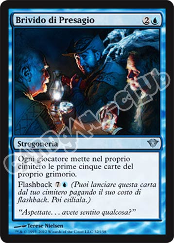 032 / 158 Brivido di Presagio non comune (IT) -NEAR MINT-