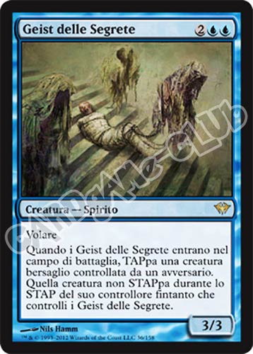 036 / 158 Geist delle Segrete rara (IT) -NEAR MINT-
