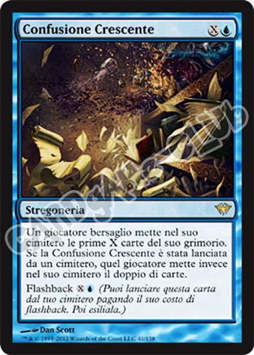 041 / 158 Confusione Crescente rara (IT) -NEAR MINT-