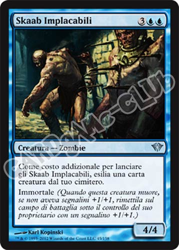 045 / 158 Skaab Implacabili non comune (IT) -NEAR MINT-