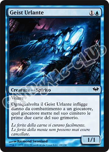 049 / 158 Geist Urlante comune (IT) -NEAR MINT-
