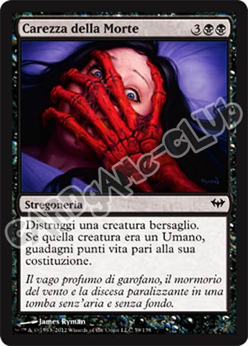 059 / 158 Carezza della Morte comune (IT) -NEAR MINT-