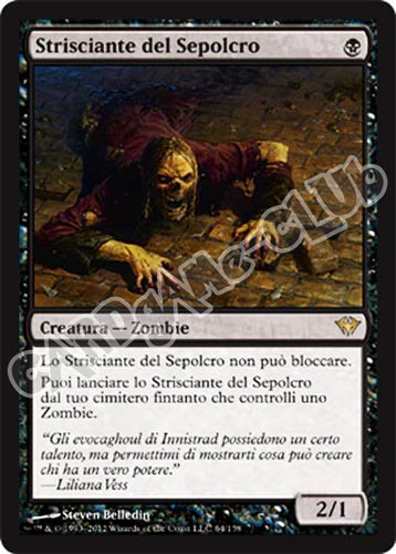 064 / 158 Strisciante del Sepolcro rara (IT) -NEAR MINT-