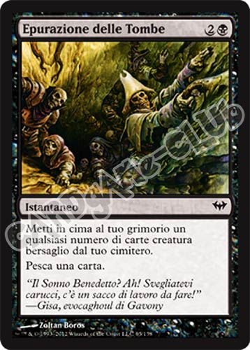 065 / 158 Epurazione delle Tombe comune (IT) -NEAR MINT-