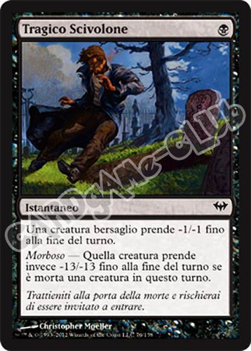 076 / 158 Tragico Scivolone comune (IT) -NEAR MINT-