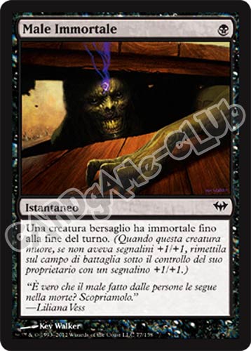 077 / 158 Male Immortale comune (IT) -NEAR MINT-