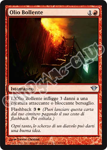 084 / 158 Olio Bollente non comune (IT) -NEAR MINT-