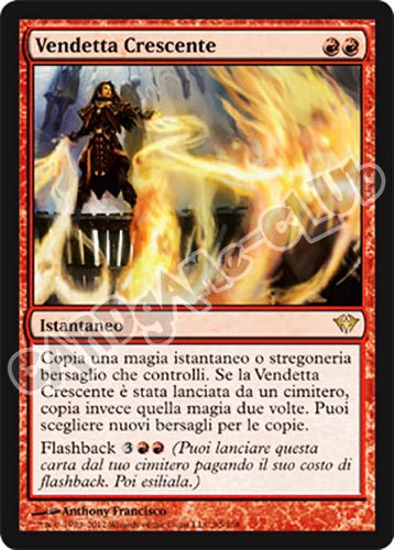 095 / 158 Vendetta Crescente rara (IT) -NEAR MINT-