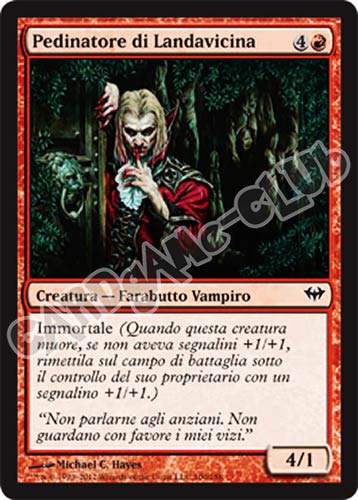 100 / 158 Pedinatore di Landavicina comune (IT) -NEAR MINT-