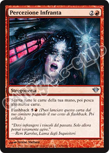 104 / 158 Percezione Infranta non comune (IT) -NEAR MINT-