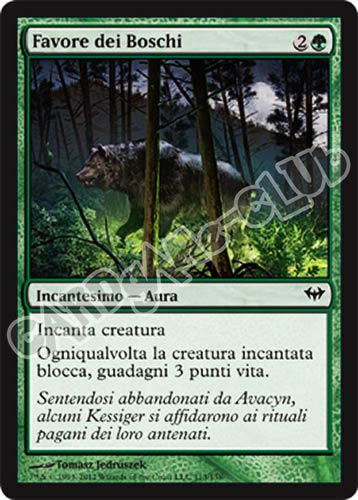 113 / 158 Favore dei Boschi comune (IT) -NEAR MINT-