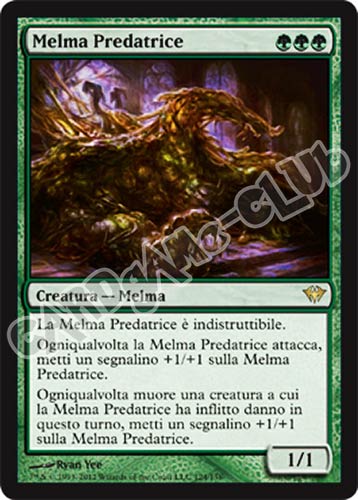 124 / 158 Melma Predatrice rara (IT) -NEAR MINT-