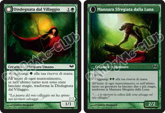 125 / 158 Disdegnata dal Villaggio / Mannara Sfregiata dalla Luna comune (IT) -NEAR MINT-
