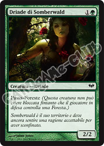 126 / 158 Driade di Somberwald comune (IT) -NEAR MINT-