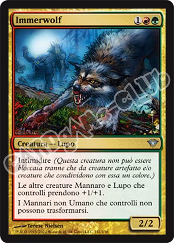141 / 158 Immerwolf non comune (IT) -NEAR MINT-