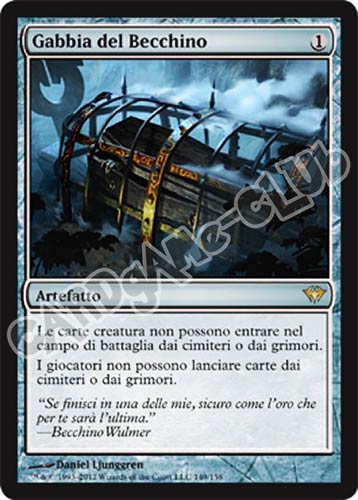 149 / 158 Gabbia del Becchino rara (IT) -NEAR MINT-