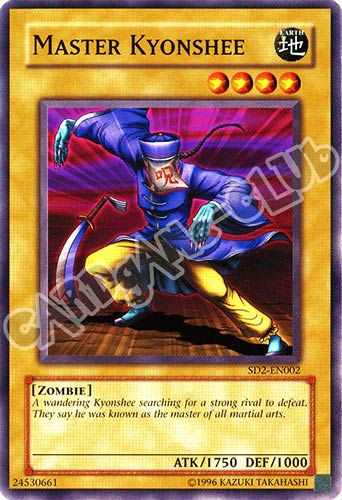 SD2-EN002 Master Kyonshee comune unlimited (EN) -NEAR MINT-