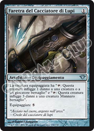 154 / 158 Faretra del Cacciatore di Lupi non comune (IT) -NEAR MINT-